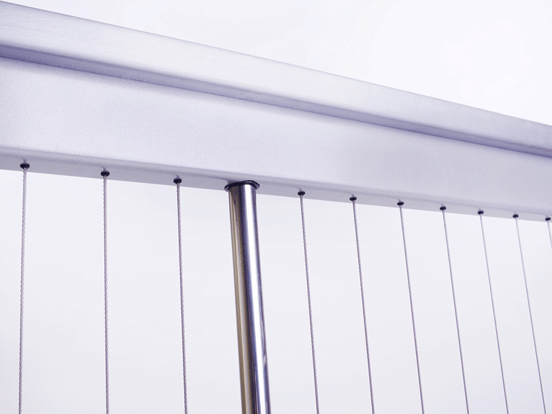Aluminium Panels. Sentrel Vertical Cable Balustrade and Pool Fencing.