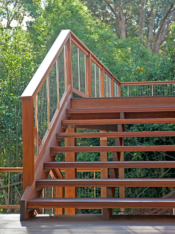 Sentrel Balustrade and Pool Fencing Aluminium Stair Panels